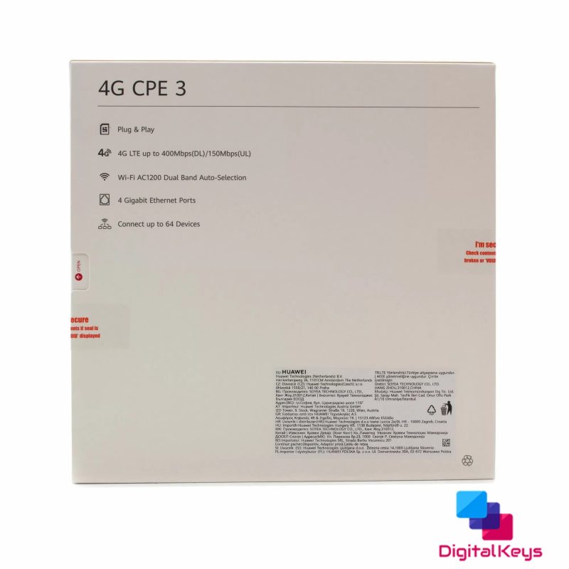 Huawei B535-333 4G+ LTE 400Mbps Wi-FI 5 Router + 5 dBi Dual Antennas - Super Bundle !!! - Image 7